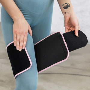 Waist / Arms / Thigh Belt Rubber Adjustable Sweating Slimming Wrap Brace Body Building Fitness Sportswear Accessories