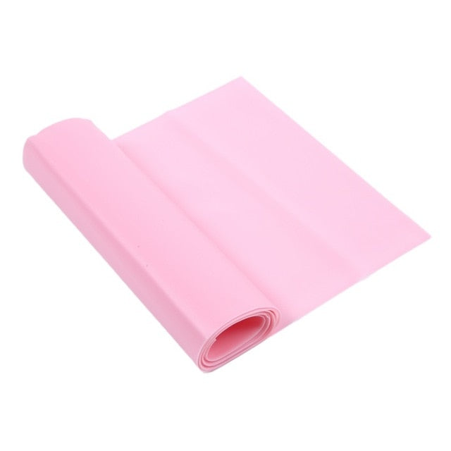 New Gym Stretch Band Strap Wide Latex Portable Elastic Belts Fitness Yoga Strength Stretching Training Accessories