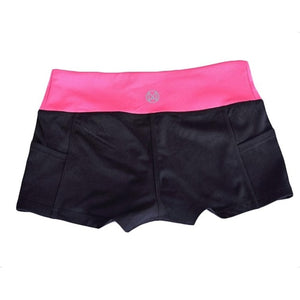 Women Yoga Shorts Gym Wear Ladies Fitness Summer Spandex Lulu Pocket Sport Shorts For Women Tight Short Workout Leggings Riding