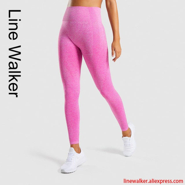 High Waist Seamless Yoga Pants Push Up Leggins Sport Women Fitness Running Leggings Energy Seamless Skinny Pant Gym Girl Leggins