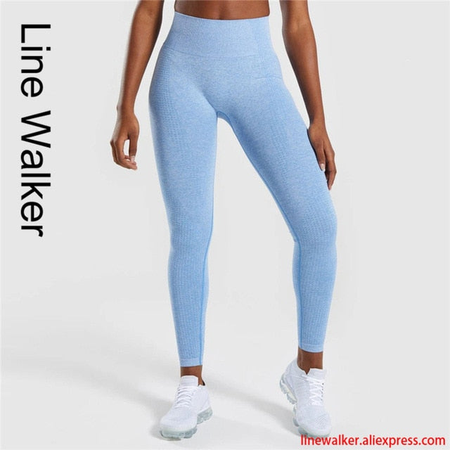 High Waist Seamless Yoga Pants Push Up Leggins Sport Women Fitness Running Leggings Energy Seamless Skinny Pant Gym Girl Leggins