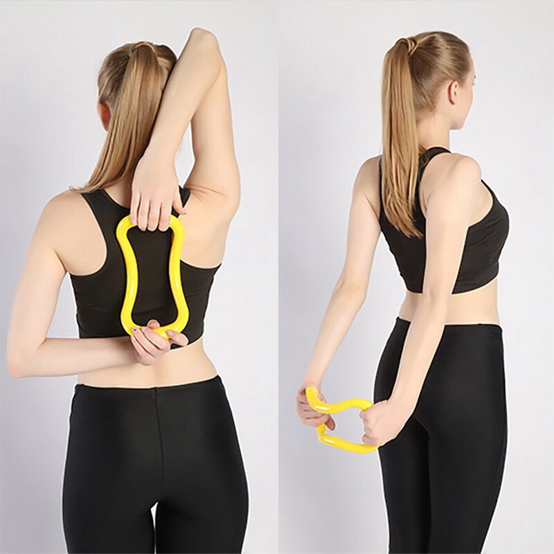 Yoga Circles Yoga Stretch Ring Home Women Fitness Massage Gym Workout Pilates Bodybuilding Exercise Accessories