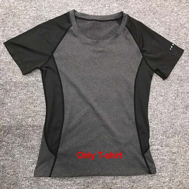 5 colors Women's sportswear Yoga Set sports set Fitness Gym set Running Tennis Shirt+Pants Yoga Leggings Jogging Workout suit