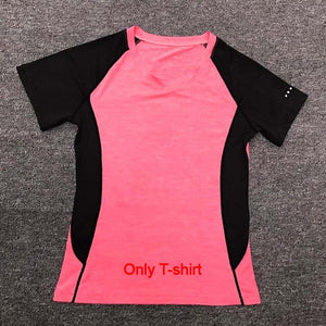 5 colors Women's sportswear Yoga Set sports set Fitness Gym set Running Tennis Shirt+Pants Yoga Leggings Jogging Workout suit