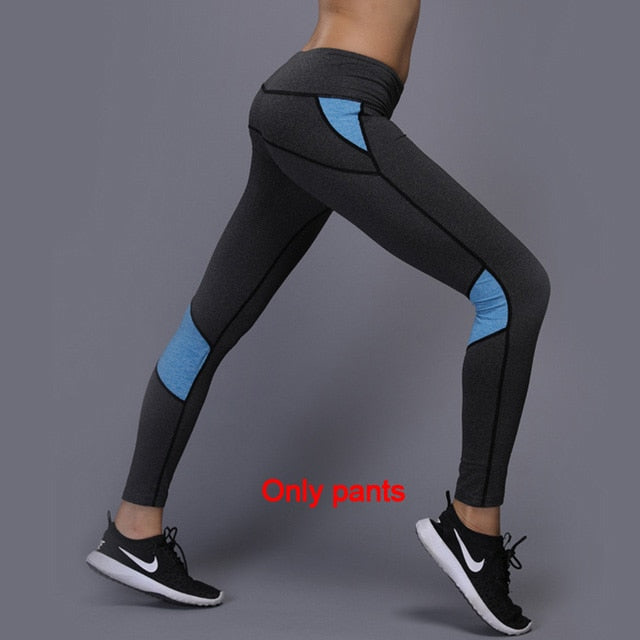 5 colors Women's sportswear Yoga Set sports set Fitness Gym set Running Tennis Shirt+Pants Yoga Leggings Jogging Workout suit