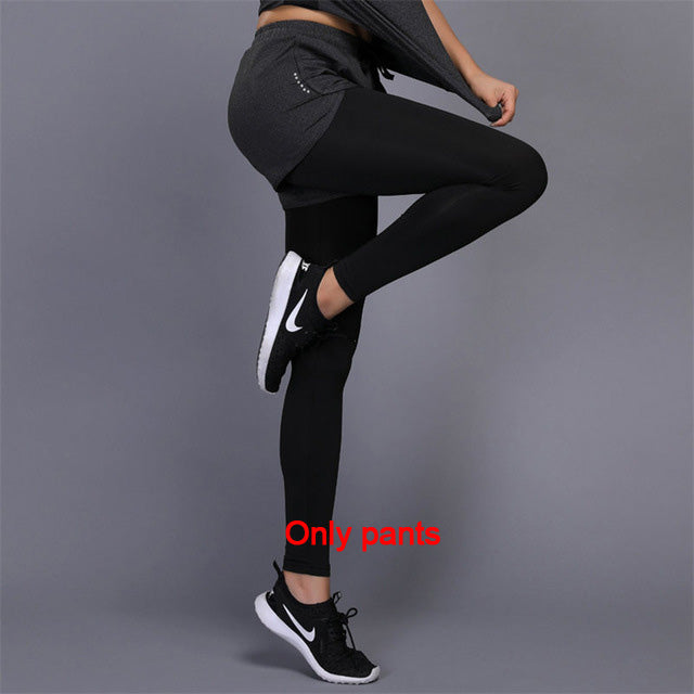 5 colors Women's sportswear Yoga Set sports set Fitness Gym set Running Tennis Shirt+Pants Yoga Leggings Jogging Workout suit