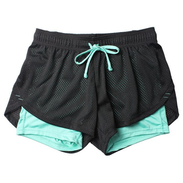 Yoga Shorts Women Fitness Elastic Running Workout Short Leggings Gym Sport Breathable Mesh Side Panels Shorts8