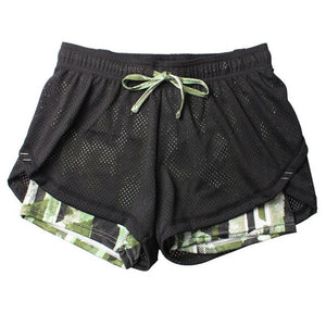 Yoga Shorts Women Fitness Elastic Running Workout Short Leggings Gym Sport Breathable Mesh Side Panels Shorts8