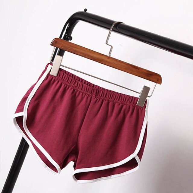 Women Shorts Summer Women's Sports Shorts Gym Workout Waistband Skinny Yoga Short Gym Fitness Running Shorts