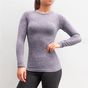 Women's Sports Wear For Fitness Women Jersey Seamless Long Sleeve Gym Woman Sport Shirt Yoga Top Female Workout Tops T-shirt