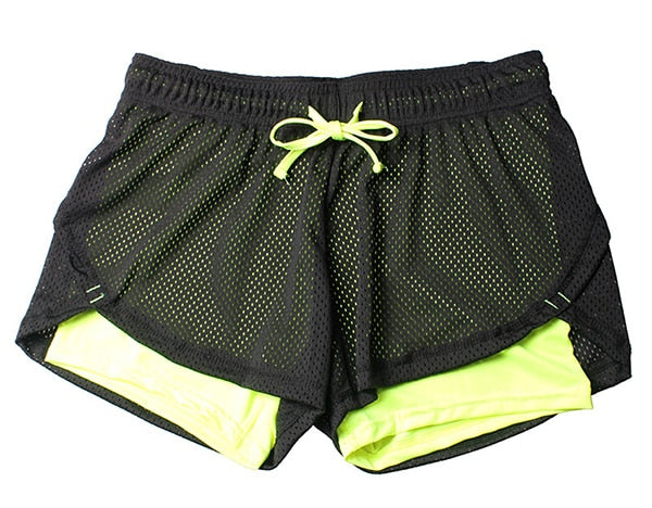 Blesskiss Yoga Shorts Women Fitness Top Spandex Neon Elastic Lulu Running Workout Short Leggings For Ladies Gym Sport Shorts