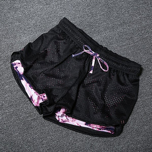 Blesskiss Yoga Shorts Women Fitness Top Spandex Neon Elastic Lulu Running Workout Short Leggings For Ladies Gym Sport Shorts