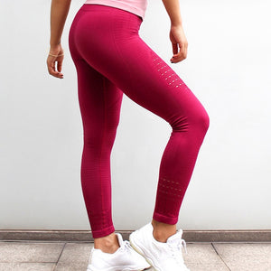 SALSPOR Women Yoga Pants Sports Running Sportswear Stretchy Fitness Leggings Gym Seamless Tummy Control Compression Tights Pants